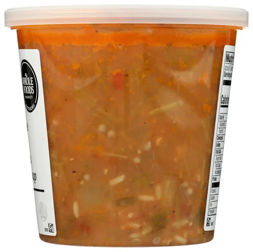 Vista 5 de COCINAS DE ALIMENTOS ENTEROS Sopa de gumbo de camarones y salchicha Andouille, 24 OZ