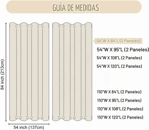 Vista 7 de HDCAXKJ Cortinas impermeables para exteriores para patio con cremallera superior e inferior, cortinas térmicas de privacidad con ojales, 2 paneles