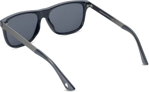 Vista 3 de Weatherproof Vintage Gafas de sol de diseñador para hombres y mujeres, protección UV400, marco cuadrado duradero con patillas de metal mate y punta