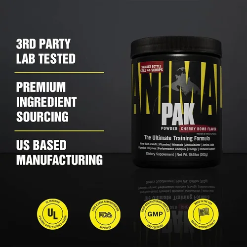 Vista 9 de Suplemento multivitamínico Animal Pak Universal Nutrition, 15 unidades, AM56, 1, 1