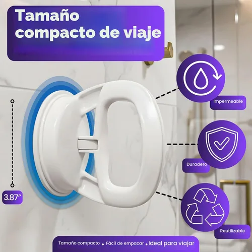Vista 3 de Cambio de estilos de vida: barra auxiliar de equilibrio de viajero Safe-er-Grip