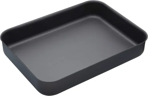 Vista 8 de MasterClass - Asador anodizado duro (aluminio, 14.6 x 10.4 in, revestimiento antiadherente de teflón)