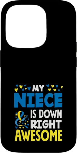 Vista 17 de My Niece is Down Right Awesome Down Syndrome Awareness Case for iPhone 17