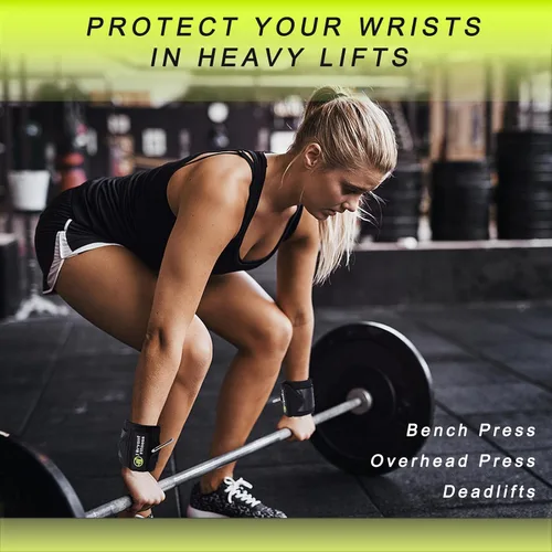 Vista 5 de Muñequeras con anillo triangular para levantamiento de pesas, accesorio de cable de gimnasio, correas de soporte de muñeca para entrenamiento
