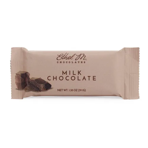 Vista 6 de Ethel M Chocolates - Cesta de regalo de chocolate con leche, colección clásica de chocolate con leche y barras de chocolate con leche prémium