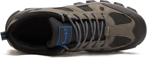 Vista 2 de HOBIBEAR Zapatos de senderismo ligeros para hombre botas de senderismo