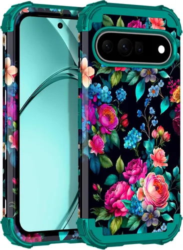 Vista 26 de Rancase Funda para Google Pixel 10 Pro XL 2025, brilla en la oscuridad de tres capas [protección de grado militar] resistente a prueba de golpes
