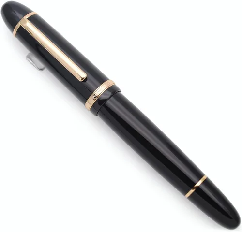 Vista 11 de Pluma estilográfica Jinhao X159 (Plumín EF 0.38mm, verde aguacate con clip dorado)