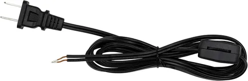 Vista 2 de Creative Hobbies Kit de cableado grande de cerámica para árbol de Navidad con bombilla LED de 3.5 W, enchufe de base estándar (Edison), perfecto