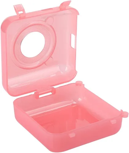 Vista 4 de Estuche para impresora de bolsillo, diseño resistente de PC, carcasa protectora para cámara de bolsillo, mini estuche de almacenamiento