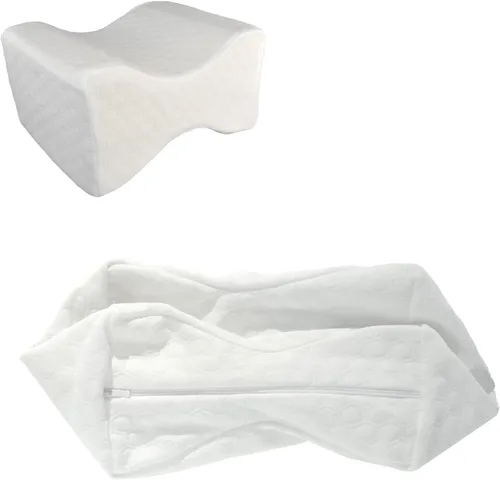Vista 9 de Funda de almohada de rodilla de 10 x 8 x 6.3 pulgadas, funda de almohada de repuesto para piernas, funda de almohada de rodilla con cremallera