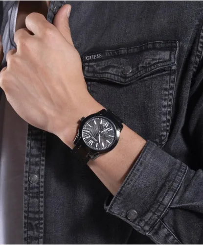 Vista 4 de GUESS Reloj de 1.732 in para hombre
