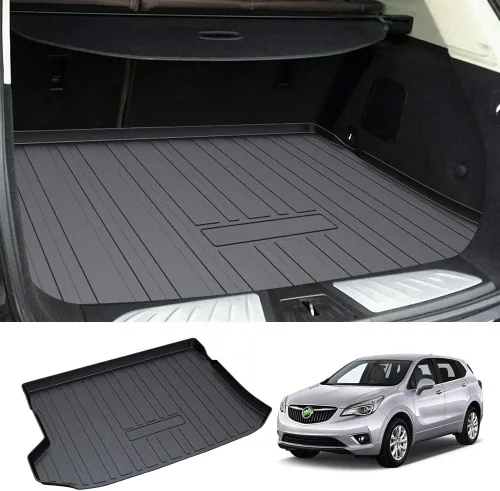Vista 34 de Powerty - Alfombrilla de maletero para Buick Encore 2013-2022/Chevrolet Trax 2014-2023, accesorios, alfombrillas de carga TPO, forro de carga
