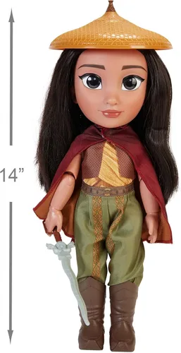 Vista 3 de Disney Raya y el último dragón muñeca articulada Raya grande