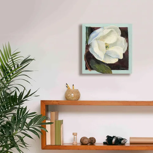 Vista 8 de Epic Graffiti Carol Rowan - Lienzo decorativo para pared, diseño de magnolia I, 12 x 12 pulgadas