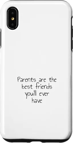 Vista 11 de iPhone XR Parents are the best friends you'll ever have Case
