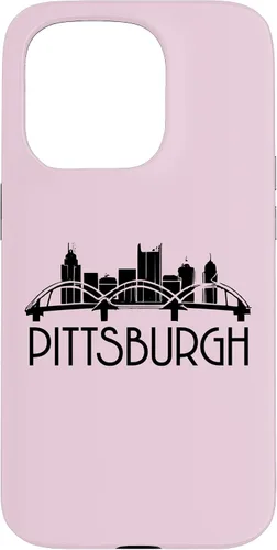 Vista 26 de iPhone 16 Pittsburgh Skyline 412 Steel City Case