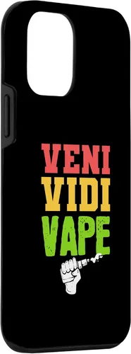 Vista 3 de Funda para iPhone 12 mini Veni Vidi Vape Smoker