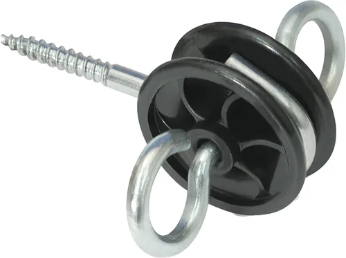 Vista 2 de Zareba AWPA-Z - Anclaje de mango de puerta de poste de madera para cercado eléctrico - Incluye 2 - Suministros eléctricos para postes de esgrima