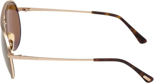 Vista 3 de Tom Ford Gafas de sol marrón aviador 61MM FT0772 29E 61