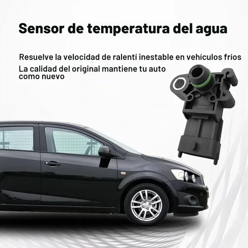 Vista 7 de Sensor de Presión Absoluta del Múltiple MAP Compatible con Chevy 09-11 Aveo 07-19 Impala, 08-19 Buick Enclave, 07-13 GMC Sierra 1500, #55573248