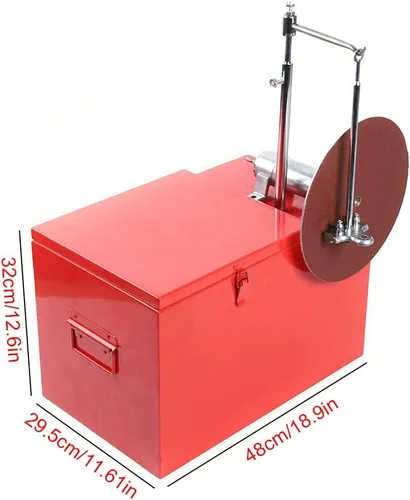 Vista 7 de DNYSYSJ Cizalla eléctrica de ovejas, 110 V 360 ° rotar tijeras de podar para cabras granja girar máquina eléctrica de lana máquina eléctrica