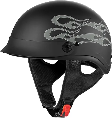 Vista 4 de FULMER 951 Scorch Half Casco (gris mate/morado - XS)