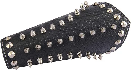 Vista 2 de Brazalete de cuero para hombre, mujer, 2