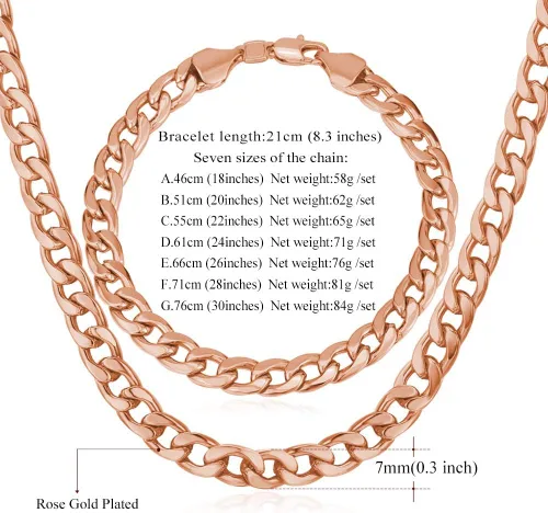 Vista 4 de U7 Cadena de eslabones cubanos estilo Miami, corte diamante, hombre o mujer, acero, negroplatachapada en oro 18 K, ancho de 864156423643064