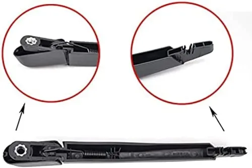 Vista 3 de Kit de limpiaparabrisas trasero para Nissan X-trail T32 2013-2017, 12 "limpiaparabrisas trasero