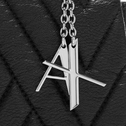Vista 4 de AX ARMANI EXCHANGE Bolso cruzado mediano acolchado