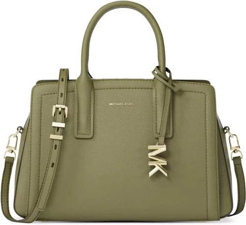 Vista 31 de Michael Kors - Laila, bolso pequeño para mujer Herrajes dorados/vainilla/bellota