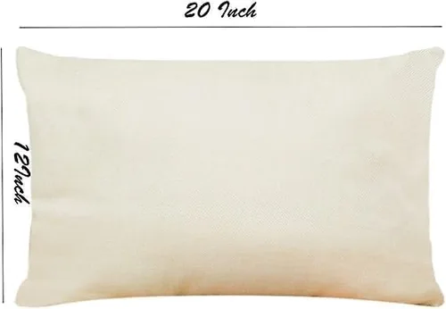 Vista 2 de AHLOKI Highland Cow - Funda de almohada decorativa de lino para sofá, cama (vaca linda, 12 x 20 pulgadas)