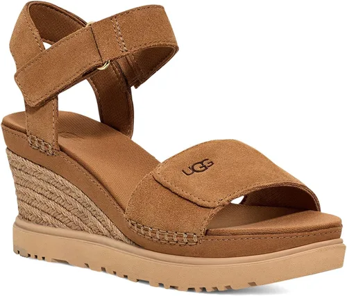 Vista 4 de UGG Ileana - Sandalias de cuña con correa para mujer
