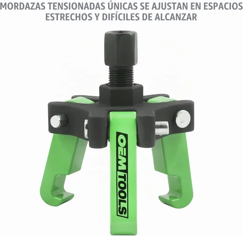 Vista 3 de OEMTOOLS 25090 Kit de extractor de equilibrador armónico, extractor ajustable de 3 mandíbulas que se adapta a la mayoría de vehículos de modelos