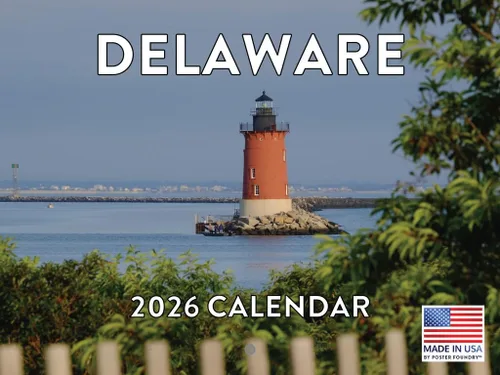 Vista 69 de Calendario de Alabama 2026 para pared, 12 meses, mensual, recuerdos escénicos de AL Hecho en Estados Unidos