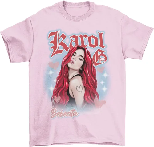 Vista 4 de Reggaetón Hip Hop Karol Bebecita Air Brush G - Camiseta estilo vintage Blanco