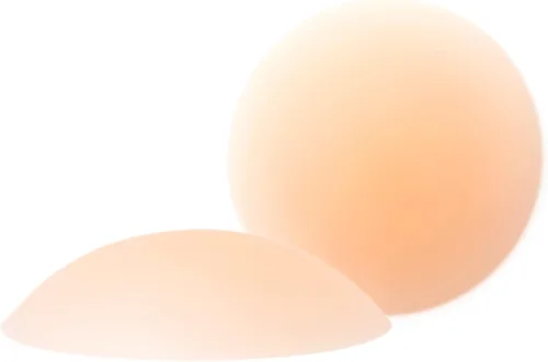 Vista 2 de NIPPIES Fundas de pezón con forro de brasier no adhesivo para mujer, insertos reutilizables de silicona no se muestran con caja de viaje