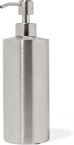 Vista 9 de Dispensador de Jabón Negro de Yew Design de Acero Inoxidable para Fregadero de Baño y Cocina, Bomba Dispensadora Redonda Resistente a la Oxidación