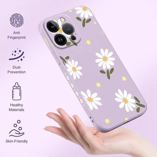 Vista 3 de LEECG Funda para iPhone 12 Pro Max, diseño creativo con estampado floral de mariposa de astronauta, funda de teléfono antiarañazos, forro
