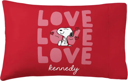 Vista 10 de Funda de almohada personalizada Let’s Make Memories - Funda de almohada personalizada para niños con nombre - Funda para almohada de tamaño estándar