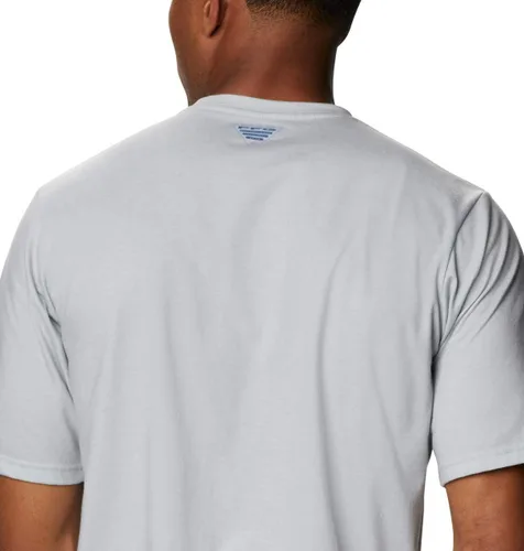 Vista 5 de Columbia Men's PFG Stacked Logo Graphic Ss