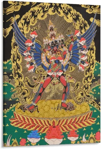 Vista 85 de Póster artístico con texto en inglés «Lord Shiva And His Family» («Lord Shiva And His Family») - Póster decorativo moderno para decorar la pared