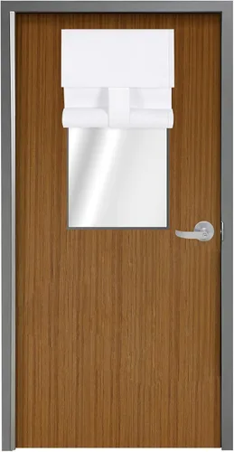 Vista 20 de WdFour Cubierta de ventana de puerta de aula, persianas opacas para ventanas y puertas de aula, privacidad, diseño de oscurecimiento de habitación