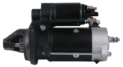 Vista 2 de RAREELECTRICAL Nuevo arrancador de 12 V compatible con retroexcavadora Caterpillar 438 Perkins 4-236 3T8832 0001369002
