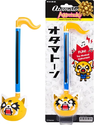 Vista 9 de Otamatone Sanrio Edición Especial (Set de 2 piezas - Aggretsuko furioso + Gudetama) - Divertido instrumento sintetizador musical electrónico