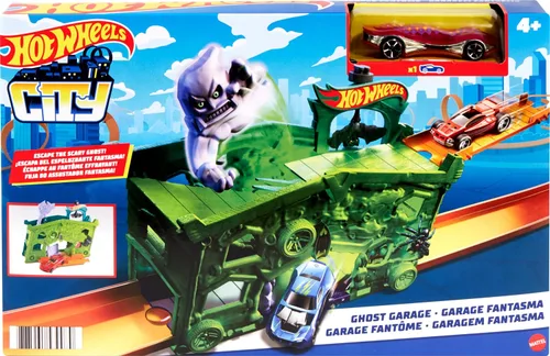 Vista 6 de Hot Wheels Juego Ghost Garage
