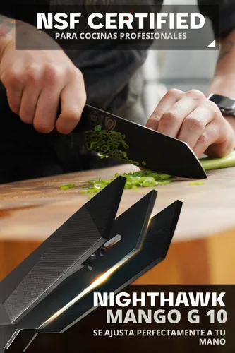 Vista 5 de Dalstrong Santoku - Cuchillo de 7 pulgadas, serie Shadow Black, cuchillo de cocina extremadamente afilado, recubierto de nitruro de titanio negro