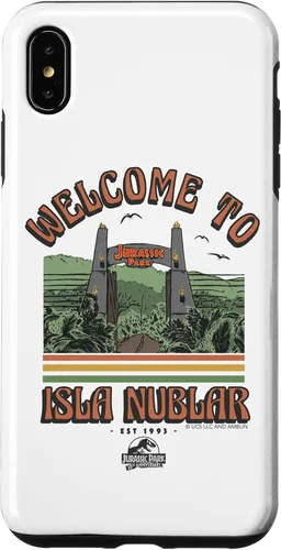 Vista 11 de Funda para iPhone 12 mini Jurassic Park Welcome to Isla Nublar