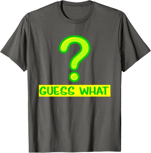 Vista 96 de Question Mark playera Guess What playera, hombre XL, Púrpura